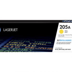 HP 205A Yellow LaserJet Toner Cartridge 900HP CLJet Pro M154/MFP M180/MFP M181 – Image 1