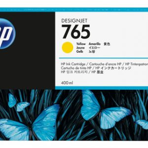 HP 765 400-ml Yellow DesignJet Ink CartridgeHP Designjet T7200 – Image 1