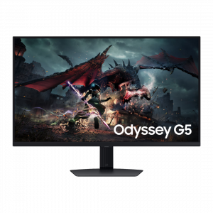 SAMSUNG Moniteur Flat Gaming Odyssey G5 G50D 32'' 16:9, 180Hz GtG 1ms Borderless HAS 12M – Image 1