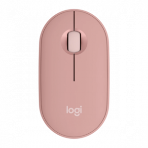 LOGITECH PEBBLE MOUSE 2 M350S - TONAL ROSE - BT - N/A - EMEA-808 - DONGLELESS – Image 1