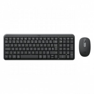 LOGITECH PACK CLAVIER/SOURIS MK 250 BLUETOOTH GRAPHITE-FRA-2.4GHZ/BT 12 MOIS – Image 1