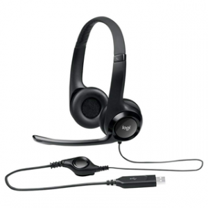 LOGITECH USB HEADSET H390 (BEAR) – Image 1