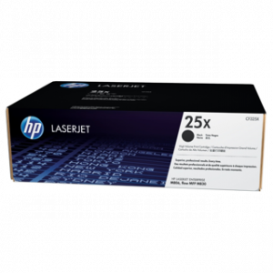 HP 25X HIGH YIELD BLACK ORIGINAL LASERJET TONERHP LJ M806/MFP M830Z BLACK CRTG – Image 1