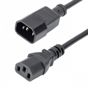 EMC C14-TO-C13 1METER INTERNAL CAB PWR CORDS – Image 1