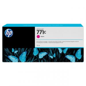 HP 771C 775ML CHROMATIC RED DESIGNJET INK CARTRIDGHP DESIGNJET Z6800 – Image 1