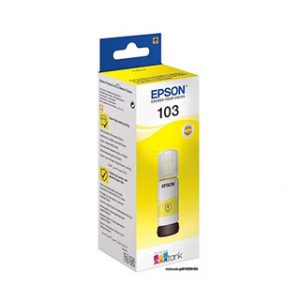 EPSON 103 ECOTANK YELLOW INK BOTTLE – Image 1