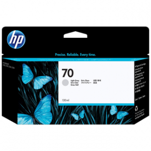 HP 70 130-ML LIGHT GRAY DESIGNJET INK CARTRIDGEHP DESIGNJET
3100/2100/5400/6600/PHOTSM8800/9100 – Image 1