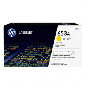 HP 653A YELLOW ORIGINAL LASERJET TONER CARTRIDGEHP CLJ M651/M680/M680MFP/M675
YELLOW CRTG – Image 1