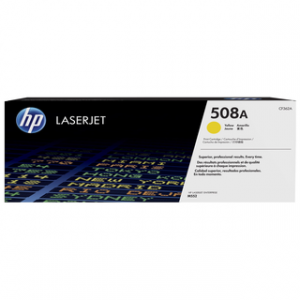 HP 508A YELLOW ORIGINAL LASERJET TONER CARTRIDGEHP CLJ MFP M577/M552/M553 YELLOW
CRTG – Image 1