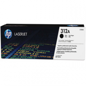 HP 312A BLACK ORIGINAL LASERJET TONER CARTRIDGEHP CLJ M476 BLACK CRTG – Image 1