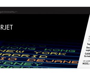 HP 201A BLACK ORIGINAL LASERJET TONER CARTRIDGEHP CLJ M252/M274/M277 BLACK CRTG – Image 1