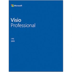 MS VISIO PRO 2019 32/64 FRENCH AFRICA/CARIBBEAN ONLY EM DVD – Image 1