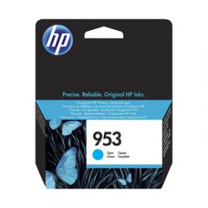HP 953 CYAN ORIGINAL INK CARTRIDGEHP OFFJET
8210/8218/871X/8720/8725/8730/8740/8745 – Image 1