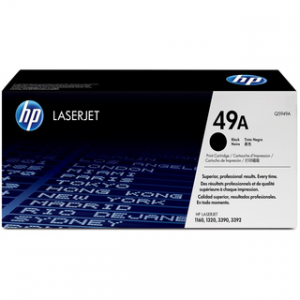 HP 49A BLACK ORIGINAL LASERJET TONER CARTRIDGEHP LJ 1160/1320/3390/3392 BLACK
CRTG – Image 1