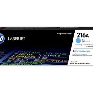 HP 216A CYAN ORIGINAL LASERJET TONER CRTG 850 PAGES POUR M155, MFP M182, MFP M183, MFP M183FW – Image 1