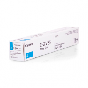 CANON TONER CYAN POUR CXX6I/ CXX6I III (C-EXV 55TONER C EUR)- YIELD:18,000 PAGES – Image 1