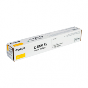 CANON TONER YELLOW POUR CXX6I/ CXX6I III (C-EXV55 TONER CYEUR)- YIELD:18,000 PAGES – Image 1