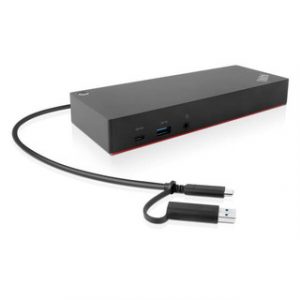 LENOVO THINKPAD HYBRID USB-C WITH USB-A DOCK (SHUKO/EUROPEAN STANDARD PLUG TYPE
C) – Image 1