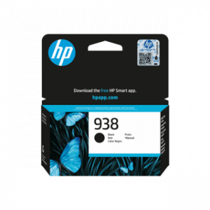HP 938 BLACK ORIGINAL INK CARTRIDGE 1250 PAGES POUR OJ PRO 9730 & 9130 3MOIS – Image 1