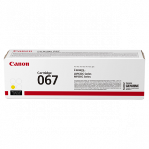 CANON CS CARTRIDGE 067 YELLOW 3M – Image 1