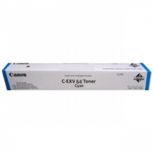 CANON C-EXV 64 TONER CYAN (YIELD: 25,500 PAGES) – Image 1