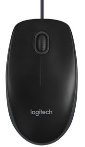 LOGITECH B100 OPTICAL USB MOUSE FOR BUS – Image 1