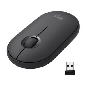 LOGITECH PEBBLE M350 WIRELESS MOUSE - GRAPHITE - EMEA 12M – Image 1