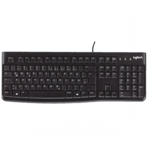 LOGITECH KEYBOARD K120 FRENCHAZERTY – Image 1