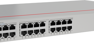 HUAWEI S110-24LP2SR (24*10/100/1000BASE-T PORTS, 2*GE SFP PORTS, POE+, AC POWER) – Image 1