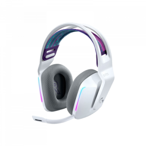 LOGITECH G733 LIGHTSPEED WIRELESS RGB GAMING HEADSET - WHITE – Image 1
