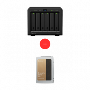 PROMO SYNOLOGY DS620SLIM 6BAY-SFF AVEC 2X 1,92TB SSD – Image 1