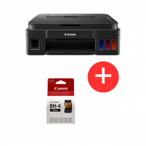 PROMO
CANON INK TANK PIXMA G3410 MFP 3EN1 RÉSEAU WIFI BLACK 9PPM/COLOR 5PPM A4 24M+
PRINTHEAD BLACK – Image 1
