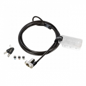 KENSINGTON CÂBLE DE SÉCURITÉ 3 EN 1 À CLÉ – Image 1