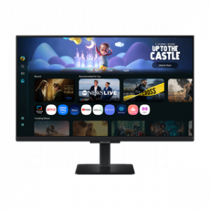 SAMSUNG MONITEUR FLAT SMART M5 M50F FHD 27'' 16:9 60HZ FHD BORDERLESS 12M – Image 1