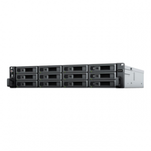 SYNOLOGY RACKSTATION RS2423RP+12
24BAY RYZEN V1780B 4CORES 8GB 2X1GBE 1X10GBE RPS 36M – Image 1