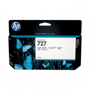 HP 727 130-ML PHOTO BLACK DESIGNJET INK CARTRIDGEHP DESIGNJET T1500/T2500/T920 – Image 1