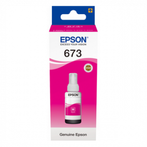 EPSON MAGENTA INK BOTTLE 70MLPOUR L800 – Image 1