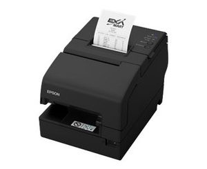 EPSON TM-H6000V-204P1: IMPRIMANTE À TICKET USB, SERIAL, ETHERNET, BLACK, PSU, EU – Image 1