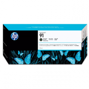 HP 91 775ML MATTE BLACK DESIGNJET PIGMENT CARTRIDGHP DESIGNJET Z6100 – Image 1