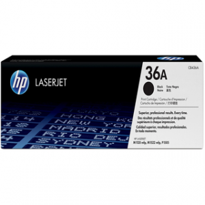 HP 36A BLACK ORIGINAL LASERJET TONER CARTRIDGEHP LJ P1505 BLACK CRTG – Image 1