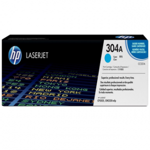 HP 304A CYAN ORIGINAL LASERJET TONER CARTRIDGEHP CLJ CP2025 CYAN CRTG – Image 1
