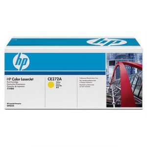 HP 650A YELLOW ORIGINAL LASERJET TONER CARTRIDGEHP CLJ CP5525 YELLOW CRTG – Image 1