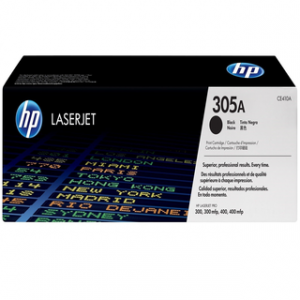 HP 305A BLACK ORIGINAL LASERJET TONER CARTRIDGE HP LJC M451/M475 BLACK CRTG – Image 1