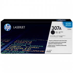 HP 307A BLACK ORIGINAL LASERJET TONER CARTRIDGEHP CLJ CP5225 BLACK CRTG – Image 1