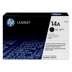 HP 14A BLACK ORIGINAL LASERJET TONER CARTRIDGE HP LJ 700 MFP/M712 BALCK CRTG – Image 1