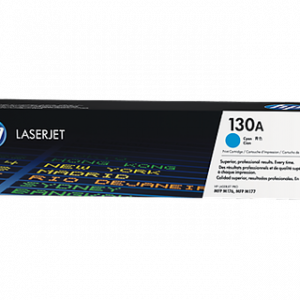 HP 130A CYAN ORIGINAL LASERJET TONER CARTRIDGEHP CLJ M153/M176/M177 CYAN CRTG – Image 1