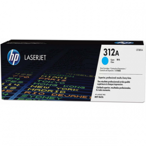 HP 312A CYAN ORIGINAL LASERJET TONER CARTRIDGE HP CLJ M476 CYAN CRTG – Image 1