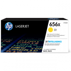 HP 656X YELLOW LASERJET TONER CARTRIDGE 22 PAGES POUR M653 SÉRIES – Image 1