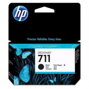 HP 711 38-ML BLACK DESIGNJET INK CARTRIDGE HP DESIGNJET T520 /T120 – Image 1