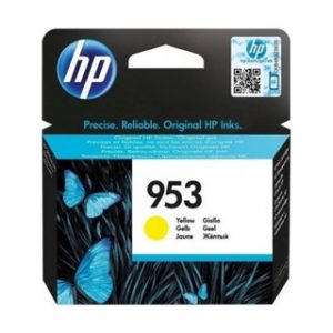 HP 953 YELLOW ORIGINAL INK CARTRIDGEHP OFFJET
8210/8218/871X/8720/8725/8730/8740/8745 – Image 1
